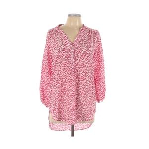 Amour Vert 3/4 Sleeve Silk Top